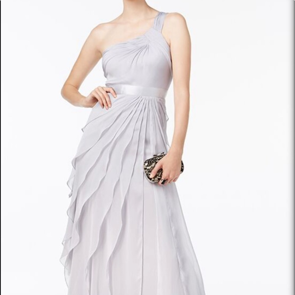 Adrianna Papell one shoulder dress - Women’s Size 4 - Picture 6 of 11